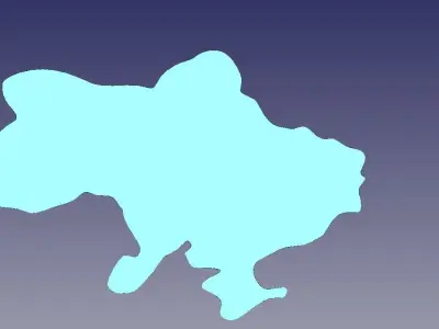 borders of Ukraine Free 3D print model