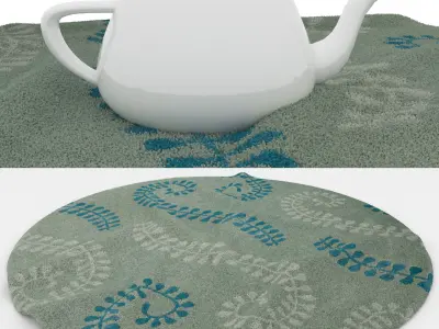 Rugs No 219 Low-poly 3D model