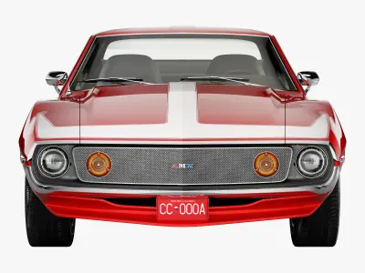 AMC AMX SST-1973 3D model