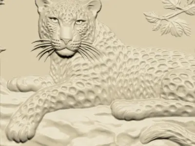 Leopard A54 3D print model