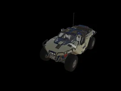 halo  car 3D model