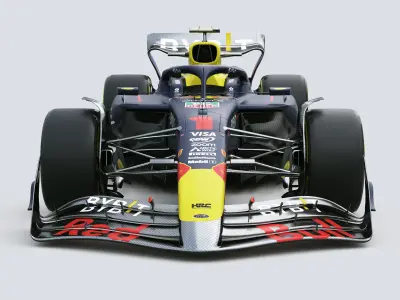 F1 RedBull RB20 2024 3D model