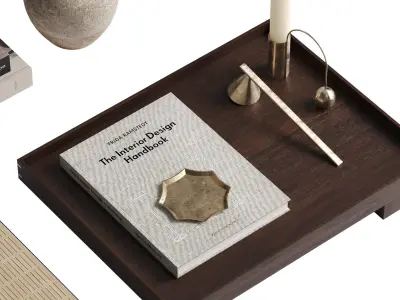 Wabi Sabi Decor Set 3D model