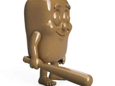 TUNG TUNG TUNG SAHUR Free 3D print model