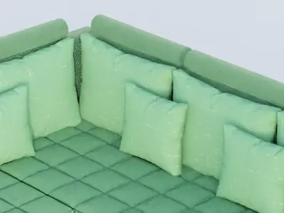 Flexform Greeneville Sofa 3D model
