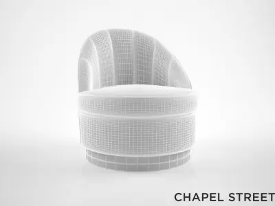 Chapel Street Brufani armchair 3D model