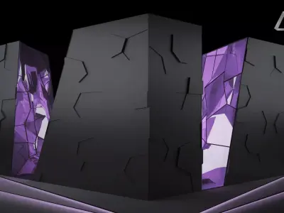 Deconstruction Architecture Exterior  3D model