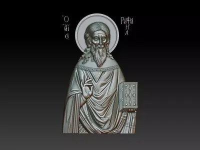 Saint Rafael 3d model 3D model