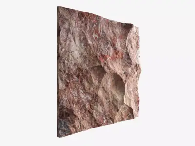 150-RockPanel rock texture 3D model