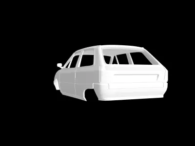 Citroen AX 3D print model