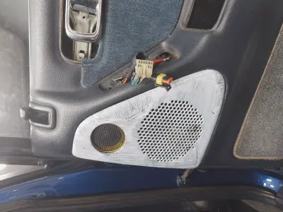 Toyota Crown JZS133 Rear 13 cm Speaker Mount 3D Model 3D print model