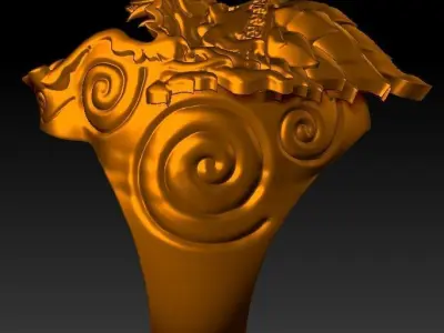 ring men hanuman 3D print model