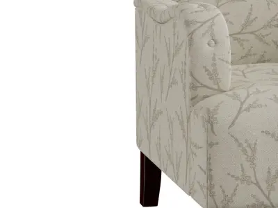 Vittoriana Upholstered Chair 3D model