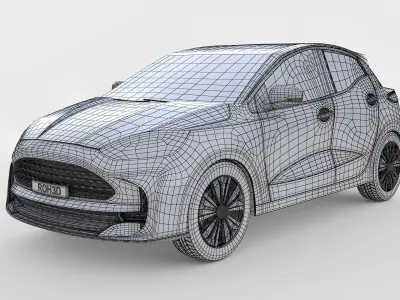 Generic Modern Hatchback 2015 3D model