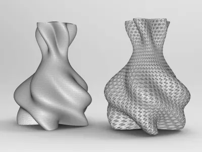 Vase Voronoi 7 3D print model