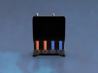 Fountain pen display - 3DP 3D print model