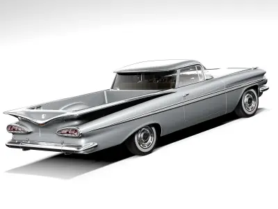 Chevrolet El Camino 1959 3D model