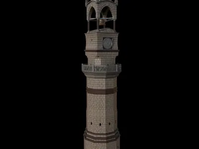 T Tower 3D model