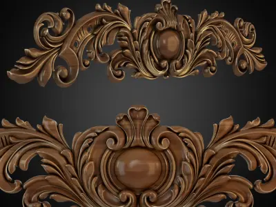 Decor Horizontal 001 3D model