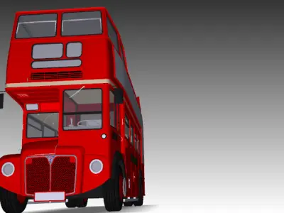 AEC Routemaster Opentop 3D model
