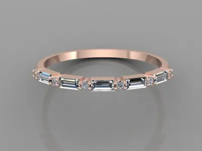 Women Ring 7 3D print model