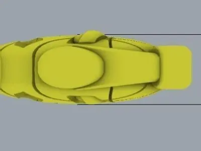 BALL HEAD GUY HEADPHONES 3D print model