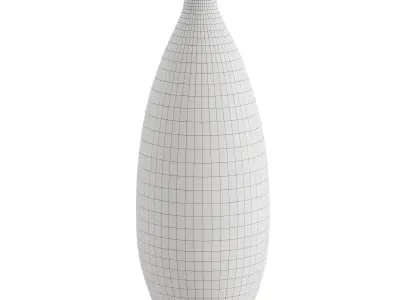 Coastal Pattern Vase 3D model