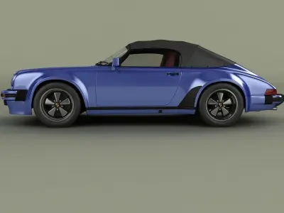 Porsche 911 Speedster 3D model
