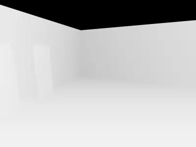 3d cabinet model bathroom with two signs on wall 3D model