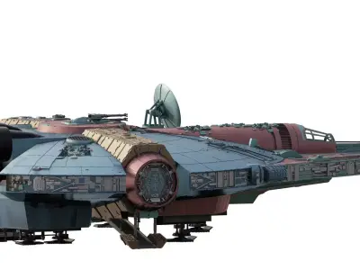 Custom yt transporter with interior 3D model