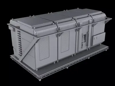Sci-Fi Generator 3D model