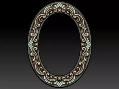 Decorative frame 7 3D model