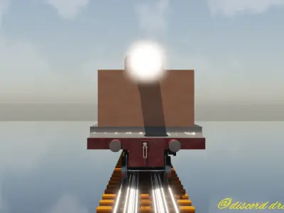 Garratt diesel inside frame version 3D model