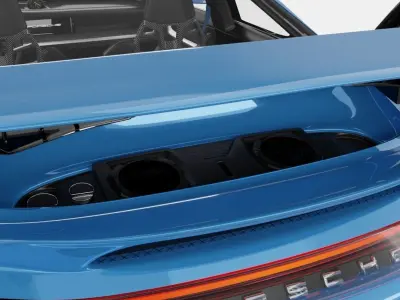 Porsche 911 Gt 3 Touring 3D model