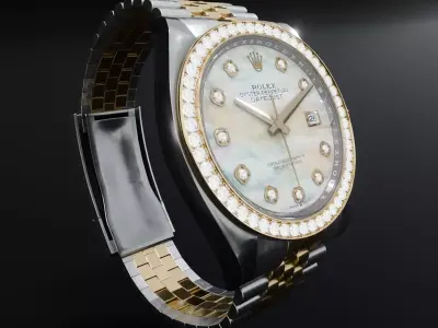 ROLEX Datejust 36 Mother Of Pearls Diamond Jubilee 3D model