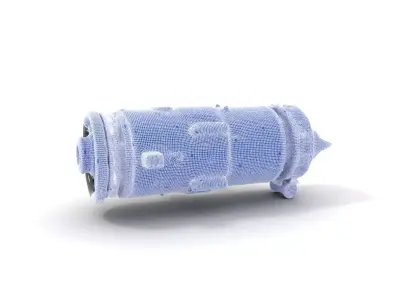 Futuristic Spacecraft Engine model pack Low-poly 3D model