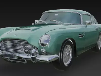 Aston Martin DB5 3D Printable Model 3D print model