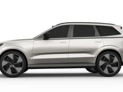 Volvo EX90 2024 Low-poly 3D model