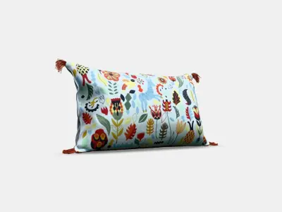 RODARV Cushion Low-poly 3D model