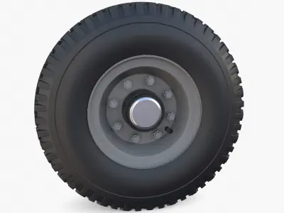 Microcar Wheel 3D model