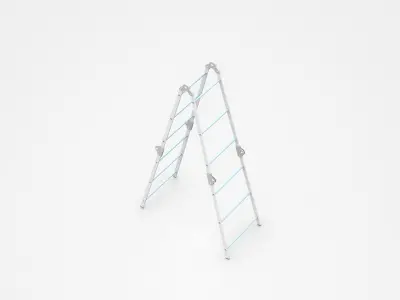 Double Sided Step Ladder 3D model
