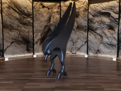 Seagul Creature Figure Fan Art Toy  3D print model