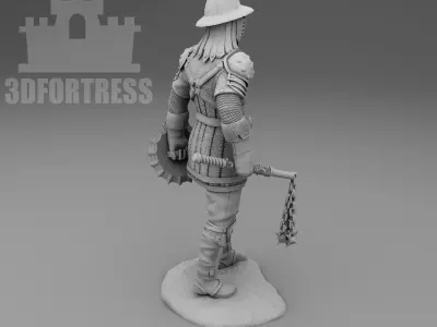 Morgenstern Soldier 3D print model