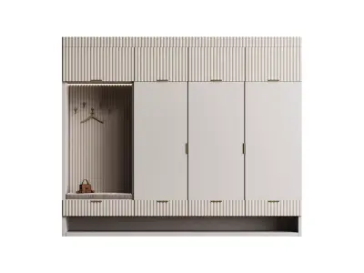 Hallway set 1 3D model