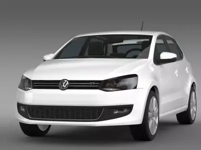 Volkswagen Polo GT 2013 3D model