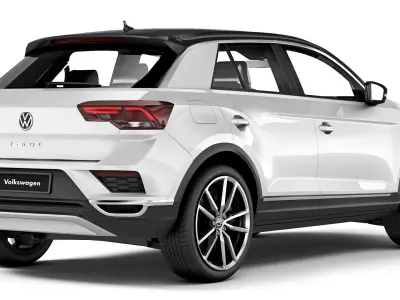 Volkswagen T-Roc 2018 3D model