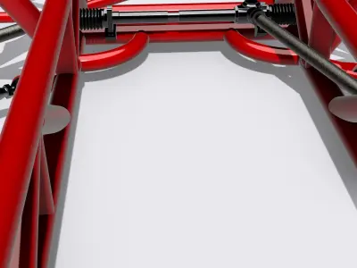 VC Valiant Promod tubular chassis Suspension Brakes Steering 3D print model