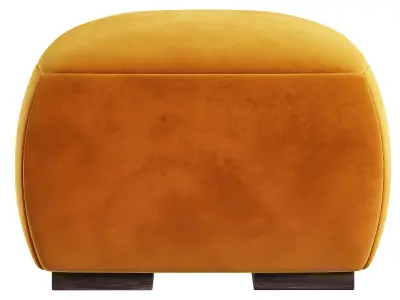 OTTER OTTOMAN pouf by Maisonvalentina 3D model