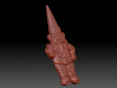 Gnome 3D print model