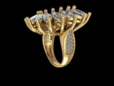 JEWELRY RING 3D print model 38